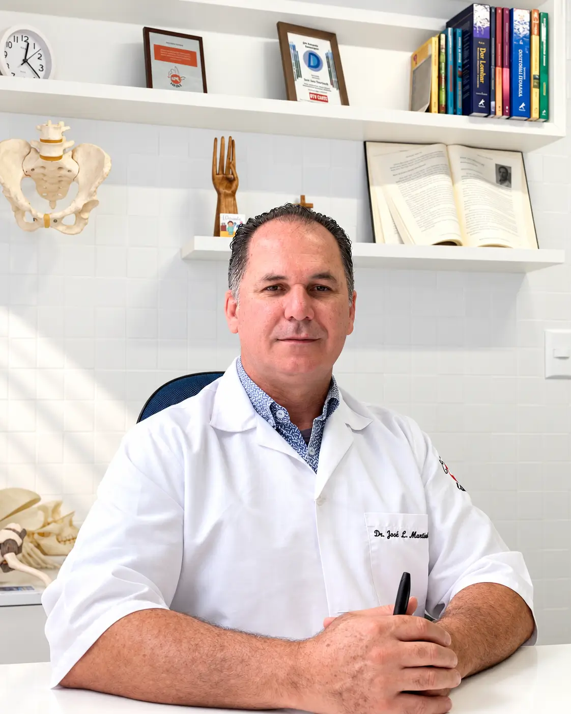 José Luiz Martinelli, fisioterapeuta e osteopata pediátrico em Jundiaí